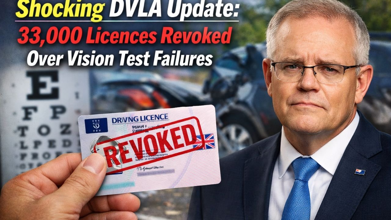 Shocking DVLA Update: 33,000 Licences Revoked Over Vision Test Failures